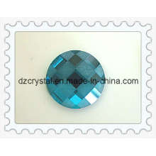 Flat Back Faceted Cut Glass Bead (DZ-NEW-022)